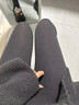 佰姿緣灰色打底褲女2025年新款春秋冬季加絨加厚羊毛保暖壓力瘦腿連褲襪 深灰連1條裝 均碼 120g春秋無(wú)絨款（20~30℃） 曬單實(shí)拍圖