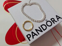潘多拉（PANDORA）[陳麗君同款]閃耀吸睛網(wǎng)球手鏈疊戴時(shí)尚生日禮物送女友 曬單實(shí)拍圖