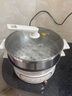 美的（Midea）烤肉鍋電烤盤多功能電火鍋一鍋多用電煮鍋分體式燉蒸煮一體電熱鍋火鍋專用鍋烤涮一體多功能料理鍋 9.5L 【配煎烤盤和蒸籠】HGE2803 曬單實(shí)拍圖