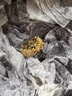 QMXD中古鳶尾花蕾絲戒指女輕奢小眾高級感食指戒指仿沙金久不掉色禮物 鳶尾花蕾絲戒指單只/開口戒 曬單實拍圖