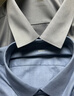 京東京造【桑蠶絲】襯衫男長(zhǎng)袖襯衫男士外套衣服生日禮物 灰色41 曬單實(shí)拍圖