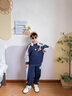 G.DUCKKIDS男童秋裝套裝2025新款兒童衛(wèi)衣加絨時(shí)髦男孩運(yùn)動(dòng)衣服加厚秋冬裝潮 藏青色 套裝 160 曬單實(shí)拍圖