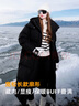 三彩【90白鵝絨】2025冬季新款長(cháng)款鵝絨服云朵羽絨服被子服 經(jīng)典黑 M 160/84A 曬單實(shí)拍圖