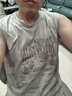 JEEP SPIRIT吉普背心男士夏季純棉寬松休閑透氣百搭潮流無(wú)袖坎肩男 沙色 XL 曬單實(shí)拍圖