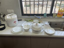 景融景德鎮家用碗碟套裝中式高顏值陶瓷餐具套裝碗盤(pán)喬遷新居大好河山 大好河山6人食配置高品質(zhì) 38頭 曬單實(shí)拍圖