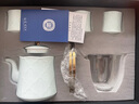 景德鎮(zhèn)（jdz）陶瓷茶具整套高檔影青浮雕家用茶壺功夫茶具套裝中式禮品提梁壺 曬單實拍圖