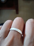 梵蒂蘇999足銀戒指滿(mǎn)天星河素圈純銀對戒情侶款時(shí)尚磨砂情人節生日禮物 港碼19-周長(cháng)59mm-星河戒指 曬單實(shí)拍圖