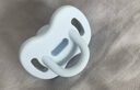 suavinex蘇維妮安撫奶嘴0-3-6個(gè)月以上新生兒嬰兒寶寶防脹氣一體式硅膠 淺紫（新品上市）  0-6個(gè)月 1只裝 曬單實(shí)拍圖