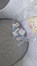 十月結(jié)晶嬰兒襪子春夏網(wǎng)眼男女寶寶透氣新生兒中筒襪子 3雙 曬單實拍圖