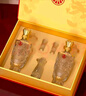 五糧液股份出品 官方授權 濃香型優(yōu)級白酒 喜福盛世 52度 500mL 2瓶 禮盒裝（內含酒具） 曬單實(shí)拍圖