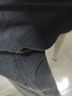 啄木鳥(niǎo)（TUCANO）復古風(fēng)牛仔褲男款夏季直筒寬松大碼冰絲闊腿褲美式潮流休閑長(cháng)褲子 黑灰色 XL 130至145斤可穿 曬單實(shí)拍圖