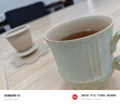 萬(wàn)仟堂（Edenus）陶瓷泡茶杯辦公杯個(gè)人專(zhuān)用高檔水杯春竹300ml 曬單實(shí)拍圖