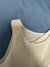 愛(ài)慕（Aimer）舒悅25新品打底寬肩帶女士帶杯帶胸墊背心上衣AM72B511 牙白色100 S 160 曬單實(shí)拍圖