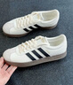 adidas T頭鞋 VL COURT復古板鞋德訓鞋男女阿迪達斯輕運動(dòng) 漢玉白/黑色/樹(shù)脂黃   43 曬單實(shí)拍圖