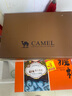 駱駝（CAMEL）樂福鞋女簡約時髦牛皮金屬花扣粗跟套腳單鞋 L24S504624 黑色 38  曬單實(shí)拍圖