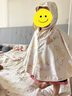 愛(ài)貝迪拉（AIBEDILA）兒童防曬衣嬰兒防曬服斗篷夏季輕薄款男女童寶寶冰絲披肩 【輕薄涼感】雪糕鴨鴨 UPF50+ 100 【推薦寶寶身高90-120cm】 曬單實(shí)拍圖