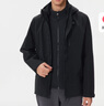 KOLON SPORT可隆軟殼夾克防潑水防靜電防風(fēng)男士石墨烯復合外套 曬單實(shí)拍圖