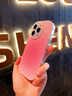 馳佚適用蘋果16promax手機殼ins風糖果純色暈染iPhone16pro新款高級感鐳射鏡頭全包防摔套時尚網紅女款 糖果粉 鐳射鏡頭純色暈染氣囊防摔 iPhone 16 Pro Max 曬單實拍圖