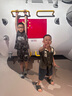 兒童運(yùn)動(dòng)涼鞋2025夏季新款軟底防滑男童包頭涼鞋學(xué)生中大童沙灘鞋 8005/淺石灰 32 碼(內(nèi)長(zhǎng)20.7cm) 曬單實(shí)拍圖