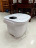 美的（Midea）泡腳桶足浴盆電動(dòng)泡腳盆加熱全自動(dòng)按摩洗腳盆智能恒溫過(guò)膝療家用 中秋節禮物禮品 官方新品-溫泉沖浪水流+拆卸按摩盤(pán)+漏保開(kāi)關(guān) 生日禮物送爸爸媽媽婆婆父親母親老人長(cháng)輩實(shí)用高檔養生 曬單實(shí)拍圖