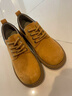 DCSHOESEDGE ORENDA 2025新款美拉德大黃靴工裝鞋復(fù)古百搭男鞋馬丁靴 黃色 【腳高腳背寬拍大一碼】 39 曬單實拍圖