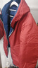 馬騎頓（MQD）MQD冬季男大童潮酷學(xué)院風(fēng)休閑保暖連帽羽絨服 藏青 150 （充絨量112g） 曬單實(shí)拍圖