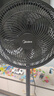 美的（Midea）【超級單品】七葉輕音立式電風(fēng)扇家用柔風(fēng)落地扇臺式桌面小型風(fēng)扇大風(fēng)量節(jié)能搖頭宿舍電扇 SAF30AB 曬單實拍圖