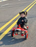 智扣漂移車(chē)兒童三輪車(chē)山姆同款飛機車(chē)腳踏車(chē)歲扭扭車(chē)男孩女孩生日禮物 加大灰紅+座椅調節+電動(dòng)螺旋槳+橡膠輪+禮盒 曬單實(shí)拍圖