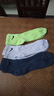 耐克（NIKE）2025年男女U EVRY PLUS LTWT ANKLE 3PR襪子(三雙三色) SX6893-913 L 曬單實(shí)拍圖