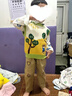 G.DUCKKIDS童裝男童秋裝套裝兒童服裝男寶寶春秋季紳士三件套1-3歲小童衣服 綠色【小男孩】 90 尺碼1~2歲【 80-90cm】cm 曬單實(shí)拍圖