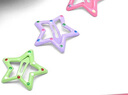 Royal sasa皇家莎莎兒童星星碎發(fā)夾女bb夾寶寶發(fā)卡五角星小卡子夾子頭飾 曬單實(shí)拍圖