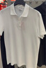 特步polo衫t恤女夏季薄款透氣速干T短袖寬松翻領休閑上衣運動服女半袖 白色(顯瘦正肩) M/165 曬單實拍圖