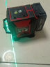 德力西電氣 DELIXI ELECTRIC紅外線水平儀高精度強(qiáng)光細(xì)線自動(dòng)調(diào)平綠光藍(lán)12線激光室外建筑戶外 綠光8線巨無霸雙電＋全套配件 曬單實(shí)拍圖