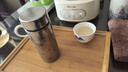 京東京造純鈦保溫杯 茶水分離【鈦健康】櫻花口袋隨身女士水杯子 200ml 曬單實(shí)拍圖