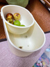 【懶人必備】嗑瓜子神器零食水果收納盒堅果客廳茶幾家用瀝水果盤 【顏色隨機(jī)】懶人雙層·瀝水果盤 曬單實拍圖