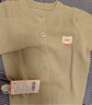 優(yōu)奇嬰兒衣服開衫春秋款男童女童寶寶毛衣外套兒童毛衣上衣外出服 曬單實(shí)拍圖