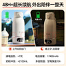 小壯熊便攜式恒溫水壺嬰兒外出沖奶無(wú)線(xiàn)恒溫水杯可燒開(kāi)保溫調(diào)奶器消毒 【無(wú)線(xiàn)燒開(kāi)100℃】48H恒溫 500ml 可消毒速熱100度17400毫安大容量 曬單實(shí)拍圖