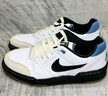 耐克男子輕便平底運動(dòng)鞋冬季低幫復古板鞋NIKE FULL FORCE HJ7262 100愛(ài)琴海風(fēng)暴藍/橡皮中褐/帆白 42.5 曬單實(shí)拍圖