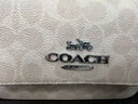 蔻馳（COACH）奧萊女士女包經(jīng)典標志老花BRYNN單肩斜挎包麻將包 SV/沙黃色/灰褐色 曬單實(shí)拍圖