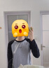 森馬（Semir）[商場同款]長袖T恤女短款修身收腰2025吸濕速干秋裝101525101002 曬單實拍圖