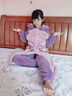 浪莎（LangSha）寶寶睡衣女童珊瑚絨秋冬季2025新款兒童睡袍冬款小女孩洋氣家居服 曬單實(shí)拍圖