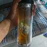 富光 男女士雙層玻璃杯 水杯 支持團購定制 304杯子泡茶杯400ML黑 曬單實(shí)拍圖