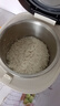 美的電飯煲1-2-3人 家用0涂層316L不銹鋼內膽電飯鍋小型 迷你智能多功能定時(shí)煮小米粥鍋微壓 母嬰級【上蓋可拆洗】白 2L 曬單實(shí)拍圖