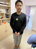 迪卡儂防紫外線T恤運(yùn)動(dòng)速干衣男跑步打底健身長袖戶外上衣4925420 曬單實(shí)拍圖