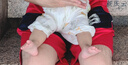 優(yōu)奇嬰兒防蚊褲寶寶夏裝初生幼兒褲子夏季薄款純棉夏天a類大pp長(zhǎng)褲睡 曬單實(shí)拍圖