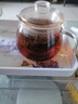 高茗 玻璃泡茶壺加厚耐高溫透明煮茶器花茶壺茶水分離泡茶家用壺 企潤壺400ml【加厚】 曬單實(shí)拍圖