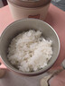 沃德百惠（WORTHBUY）保溫飯盒上班族可微波爐加熱便當(dāng)盒316不銹鋼學(xué)生便攜多層飯桶 316款米色：大小各2個(gè)+餐具+方袋 曬單實(shí)拍圖