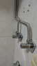 科勒（KOHLER） 角閥三角閥冷熱水通用全銅止水閥 衛(wèi)浴配件 K-R76390T-B9-CP(兩只裝)4分出水 曬單實(shí)拍圖