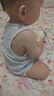 貝瑞加（Babyprints）男童背心2件裝嬰兒純棉無袖上衣夏季男寶寶衣服薄款透氣 恐龍90 曬單實拍圖