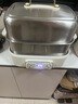 大宇（DAEWOO）【胖東來嚴選】加厚全鋼電蒸鍋多功能蒸煮燉一體3層家用可拆洗304不銹鋼18L大容量蒸汽鍋S30   曬單實拍圖